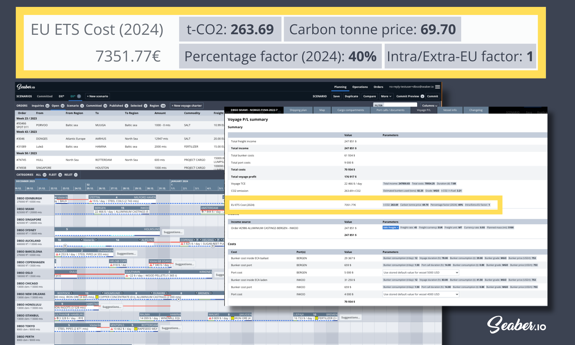 Feature Spotlight Sustainable navigation with Seaber’s fleet